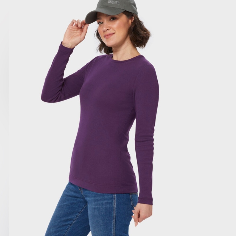 Duluth cotton Long Sleeve Crewneck long sleeve top